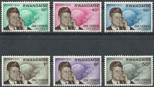 Timbres personnages kennedy - timbres,