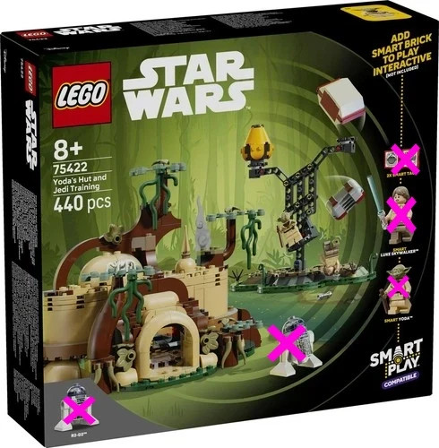 Lego star wars 75422 yoda - star,