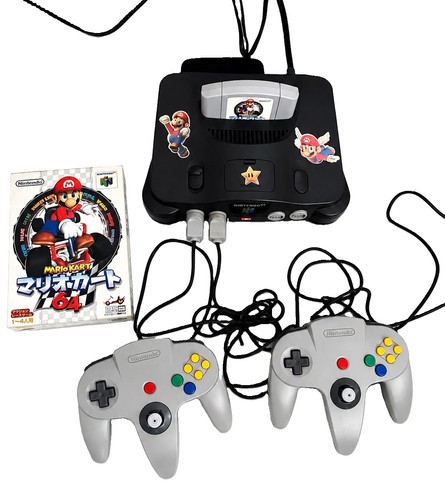Nintendo noire ntsc j - nintendo, 64