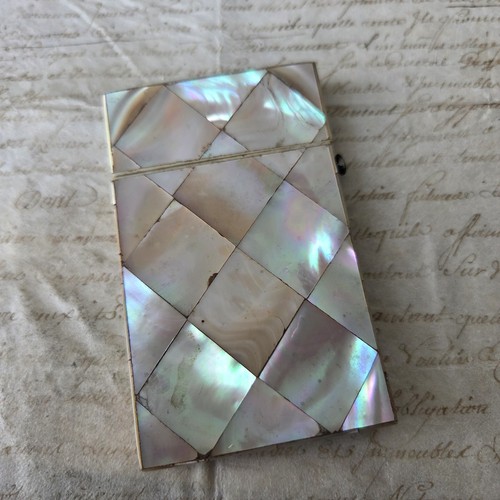 Etui nacre napoléon - en, iii