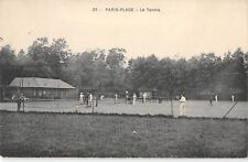CPA 62 PARIS PLAGE LE TENNIS