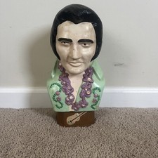 Elvis Presley bust signed
