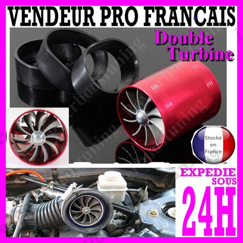 Turbo filtre air double - de,