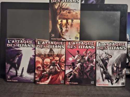 Attaque des titans - l'attaque, tomes