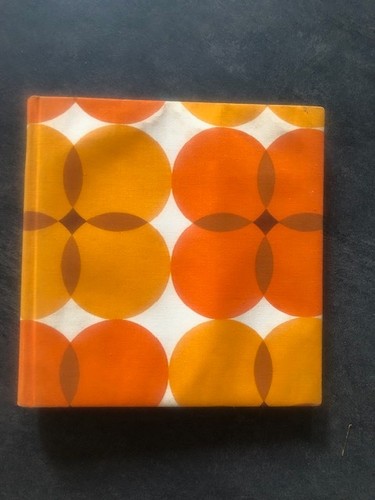 Vintage 70s space - age, orange