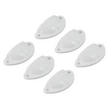 Lot de 6 poignées coquille