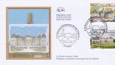 FRANCE 2012 FDC CHATEAUX ET