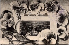 *67407 cpa 78 une Pensée de Versailles