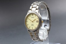Montre Homme Vintage 1984 [N MINT] SEIKO SPIRIT 7N42-8060 TITANIUM 36mm...