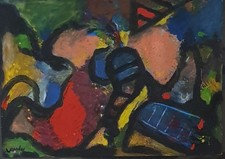 Gouache et Acrylique sur papier 29,7/42cms cms