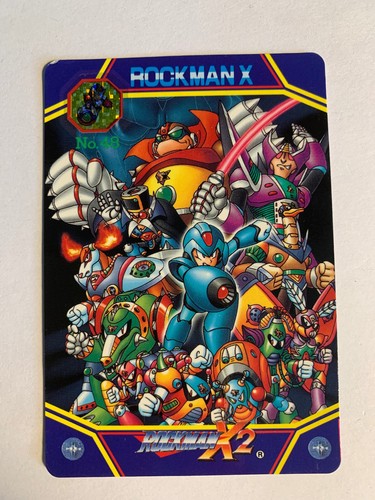 Rockman carddass - rockman, x