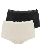 Lot de 2 Culottes thermiques en laine mélangée Femme 7960741 Sangora