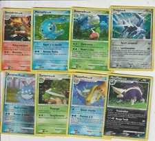 Lot 8 anciennes cartes POKEMON