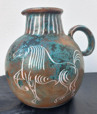 Vase pichet céramique décor