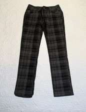 Pantalon gris écossais