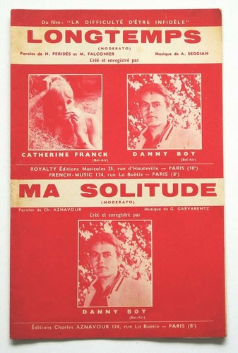 Partition double sheet music - partition,