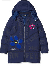 Desigual Girl's Coat Cerezas