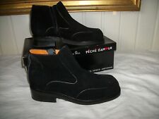 Chaussures montante bottines daim noir PECHE D'AMOUR Fionie 40 2793