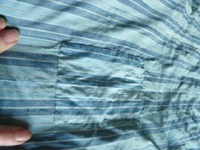 Boutis ancien couverture bleue