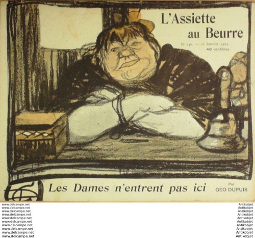 Assiette beurre 1904 - au,