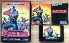 SHINOBI III Return of the Ninja Master COMPLET SEGA MEGADRIVE PAL EURO CIB OVP 3