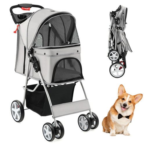 Poussette pliable pour - poussette,