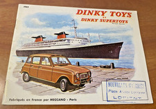 Catalogue DINKY TOYS 1962 - Fabriqué en France par MECCANO  - Bel Etat
