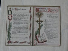 image pieuse souvenir retraite en verite je vous le dis  deux etendards saudinos