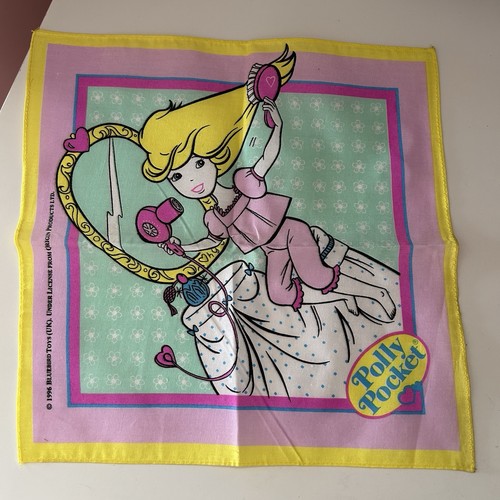 Mouchoir tissu polly pocket