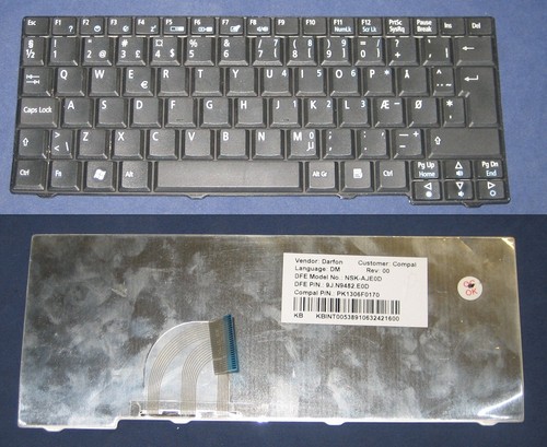Clavier qwerty danois tastatur - clavier,