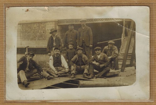 Carte photo rppc - paris, la