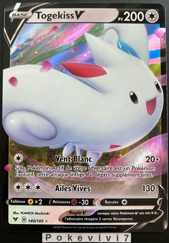 Carte pokemon togekiss 140 - carte, 140/185