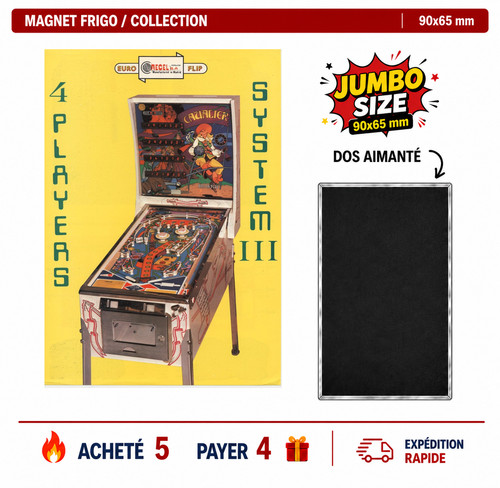 Magnet frigo cavalier 90x65 - magnet,