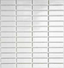 Mosaïque de Céramique Blanc