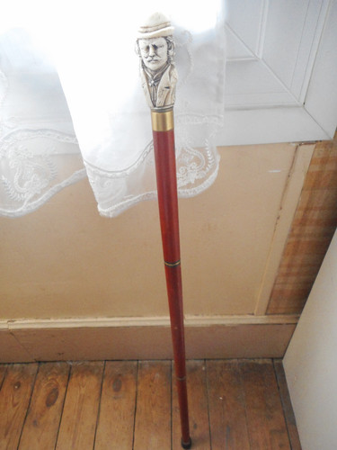 Ancienne canne systeme avec - a,