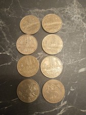 Lot de 8 pièces de 10 Francs Mathieu 1975- 1977 1978 1979 1980 1983 1984 *2