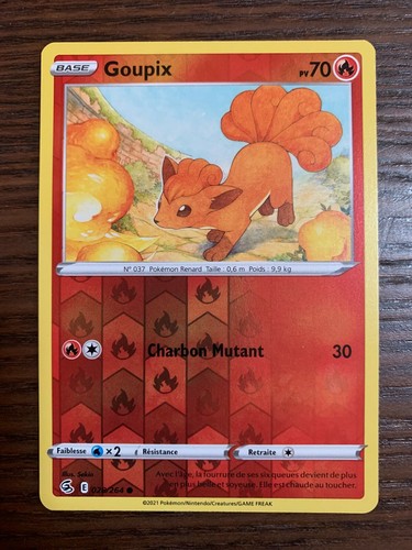 Carte pokémon reverse goupix - pokémon,
