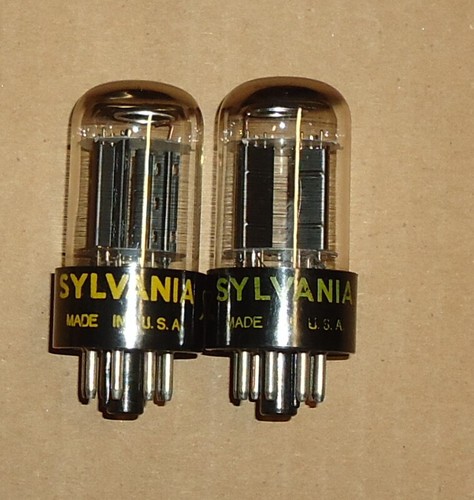 6sn7gtb sylvania pair - 6sn7gtb,