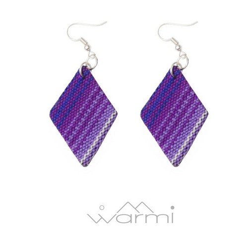 Purple geometric triangle - purple,