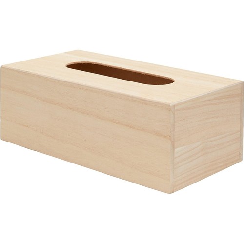 Boite mouchoirs bois - à,