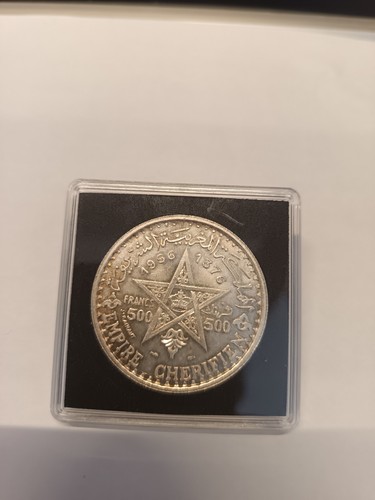 Maroc 500 francs 1956 mohammed - francs,