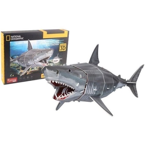 Puzzle grand requin - puzzle, 3d