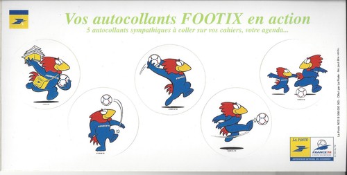 Autocollants footix coupe du - autocollants,