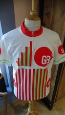 MAILLOT CYCLISTE CYCLISME GB 1990 COLLECTION RARE  BELGIUM NO MAPEI MG-GB