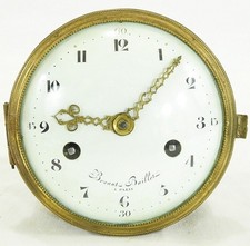 MOUVEMENT A FIL PENDULE HORLOGE BREANT PARIS EPOQUE LOUIS XVI FIN 18 eme SIECLE