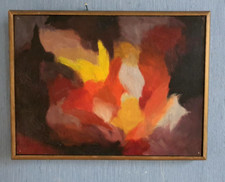 paire de tableaux abstraction