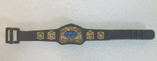 Rare ceinture figurine de lutte caoutchouc WWF WWE JAKKS étiquette 1/12 titre championnat par équipe