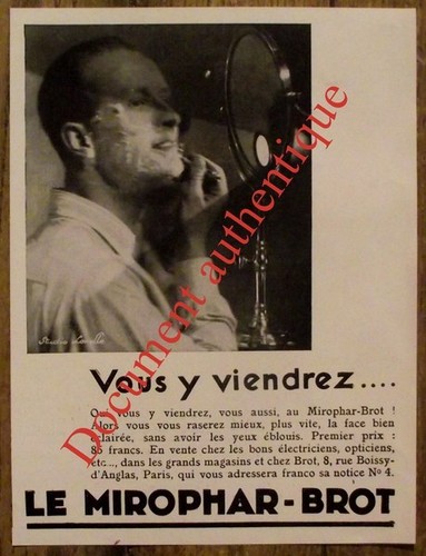 Publicité ancienne mirophar - ancienne,