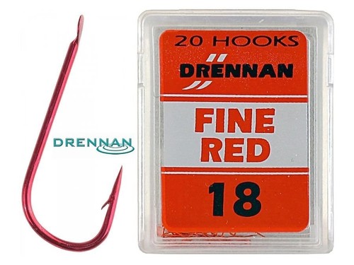 Hameçon drennan fine red - drennan,