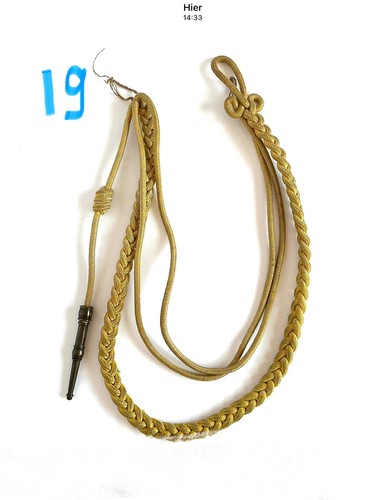 Aiguillette fourragère en - aiguillette,